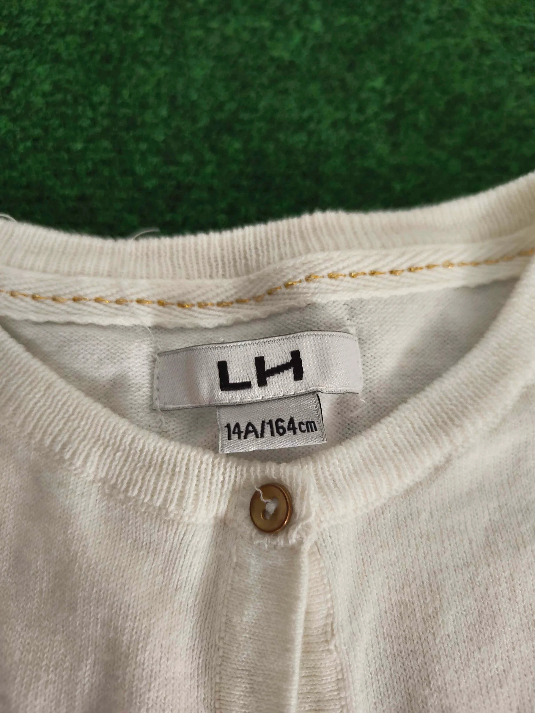 Petit gilet blanc - Taille 14ans – photo 2